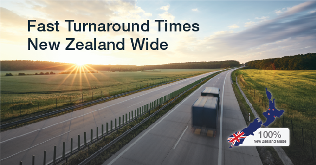 Fast Turnaround times New Zealand wide